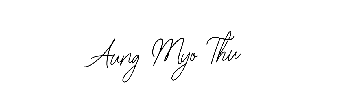 It looks lik you need a new signature style for name Aung Myo Thu. Design unique handwritten (Bearetta-2O07w) signature with our free signature maker in just a few clicks. Aung Myo Thu signature style 12 images and pictures png