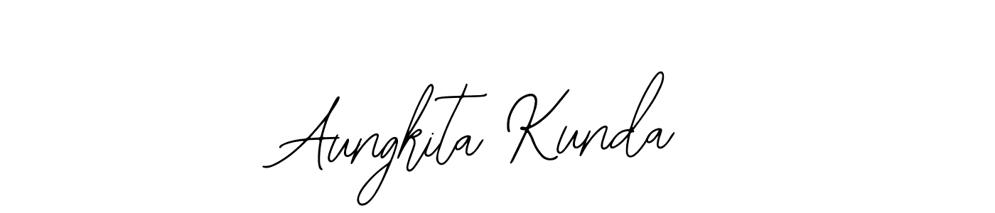 Make a beautiful signature design for name Aungkita Kunda. With this signature (Bearetta-2O07w) style, you can create a handwritten signature for free. Aungkita Kunda signature style 12 images and pictures png