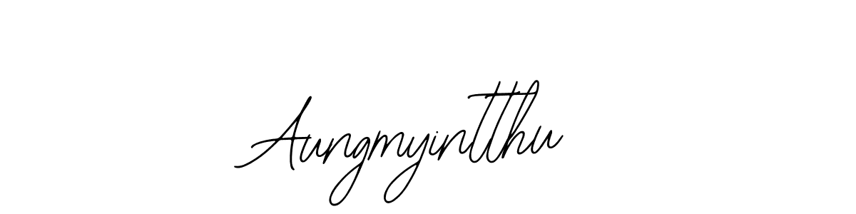 Also we have Aungmyintthu name is the best signature style. Create professional handwritten signature collection using Bearetta-2O07w autograph style. Aungmyintthu signature style 12 images and pictures png