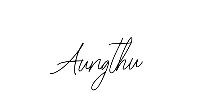 How to Draw Aungthu signature style? Bearetta-2O07w is a latest design signature styles for name Aungthu. Aungthu signature style 12 images and pictures png