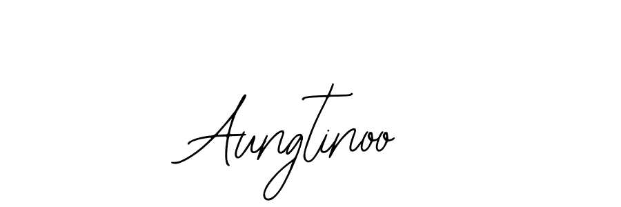 Also You can easily find your signature by using the search form. We will create Aungtinoo name handwritten signature images for you free of cost using Bearetta-2O07w sign style. Aungtinoo signature style 12 images and pictures png