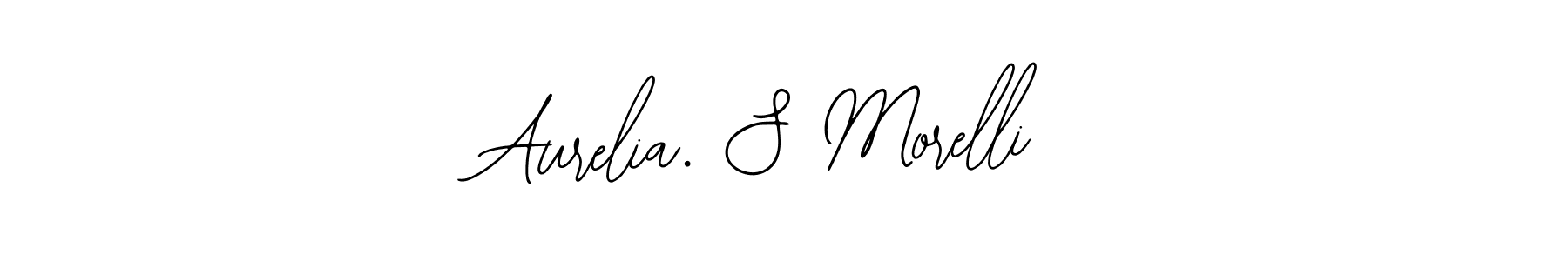 Make a beautiful signature design for name Aurelia. S Morelli. Use this online signature maker to create a handwritten signature for free. Aurelia. S Morelli signature style 12 images and pictures png