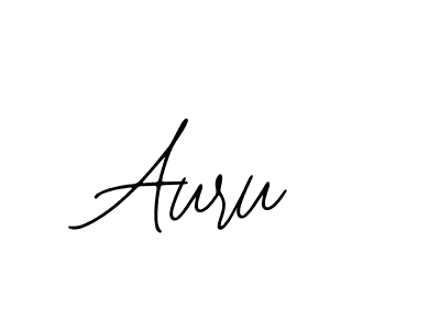 How to make Auru name signature. Use Bearetta-2O07w style for creating short signs online. This is the latest handwritten sign. Auru signature style 12 images and pictures png