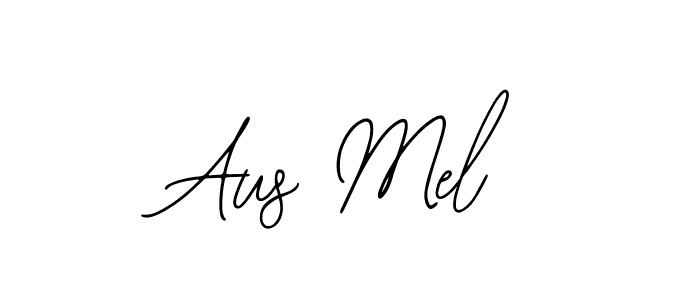 The best way (Bearetta-2O07w) to make a short signature is to pick only two or three words in your name. The name Aus Mel include a total of six letters. For converting this name. Aus Mel signature style 12 images and pictures png