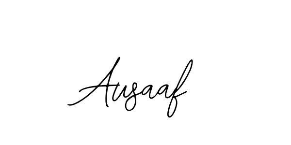 Also we have Ausaaf name is the best signature style. Create professional handwritten signature collection using Bearetta-2O07w autograph style. Ausaaf signature style 12 images and pictures png