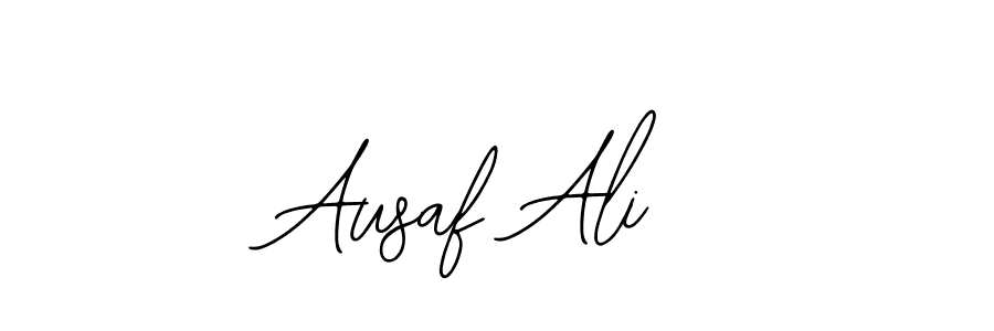 Make a beautiful signature design for name Ausaf Ali. With this signature (Bearetta-2O07w) style, you can create a handwritten signature for free. Ausaf Ali signature style 12 images and pictures png