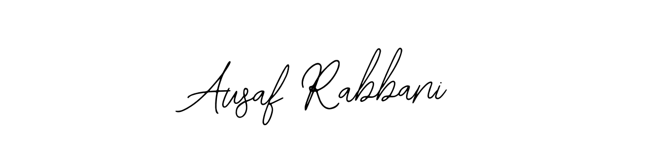 Also we have Ausaf Rabbani name is the best signature style. Create professional handwritten signature collection using Bearetta-2O07w autograph style. Ausaf Rabbani signature style 12 images and pictures png