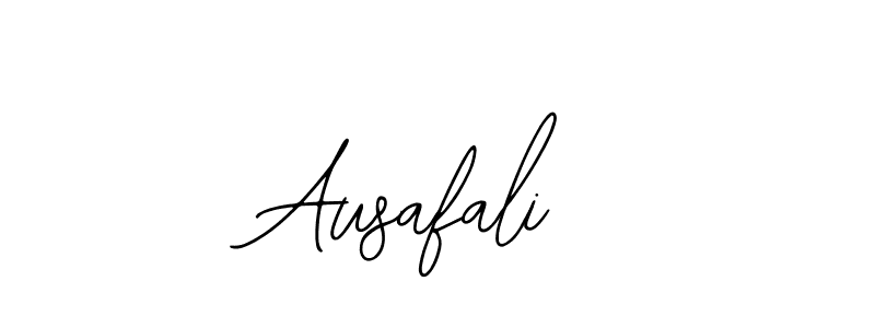 How to make Ausafali name signature. Use Bearetta-2O07w style for creating short signs online. This is the latest handwritten sign. Ausafali signature style 12 images and pictures png