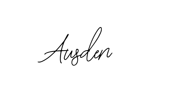 How to make Ausden signature? Bearetta-2O07w is a professional autograph style. Create handwritten signature for Ausden name. Ausden signature style 12 images and pictures png