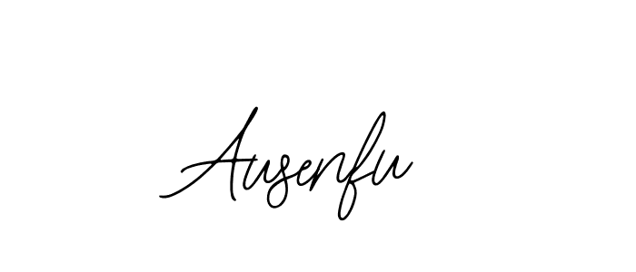 Ausenfu stylish signature style. Best Handwritten Sign (Bearetta-2O07w) for my name. Handwritten Signature Collection Ideas for my name Ausenfu. Ausenfu signature style 12 images and pictures png