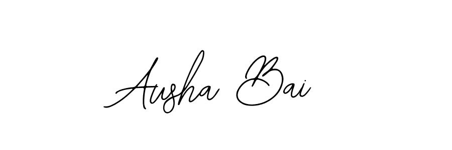 Make a beautiful signature design for name Ausha Bai. Use this online signature maker to create a handwritten signature for free. Ausha Bai signature style 12 images and pictures png