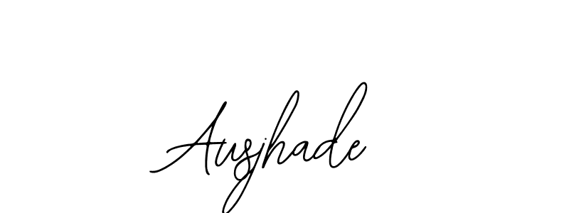 Use a signature maker to create a handwritten signature online. With this signature software, you can design (Bearetta-2O07w) your own signature for name Ausjhade. Ausjhade signature style 12 images and pictures png