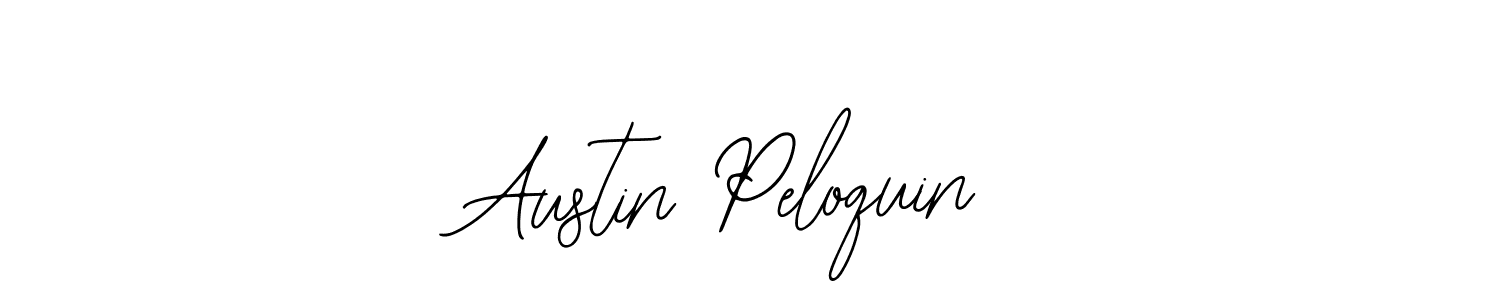 How to make Austin Peloquin name signature. Use Bearetta-2O07w style for creating short signs online. This is the latest handwritten sign. Austin Peloquin signature style 12 images and pictures png