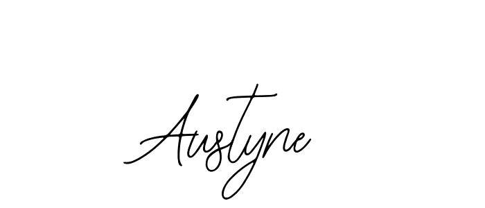 You should practise on your own different ways (Bearetta-2O07w) to write your name (Austyne) in signature. don't let someone else do it for you. Austyne signature style 12 images and pictures png
