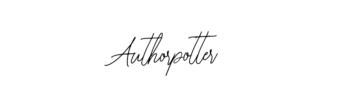 Create a beautiful signature design for name Authorpotter. With this signature (Bearetta-2O07w) fonts, you can make a handwritten signature for free. Authorpotter signature style 12 images and pictures png