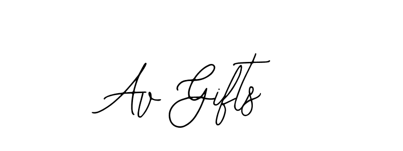 Create a beautiful signature design for name Av Gifts. With this signature (Bearetta-2O07w) fonts, you can make a handwritten signature for free. Av Gifts signature style 12 images and pictures png