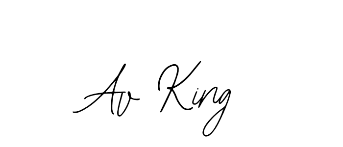 Also we have Av King name is the best signature style. Create professional handwritten signature collection using Bearetta-2O07w autograph style. Av King signature style 12 images and pictures png