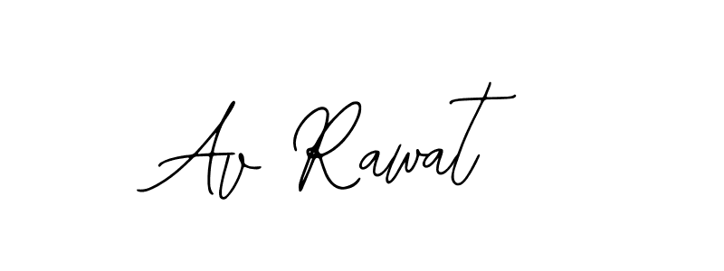 Similarly Bearetta-2O07w is the best handwritten signature design. Signature creator online .You can use it as an online autograph creator for name Av Rawat. Av Rawat signature style 12 images and pictures png