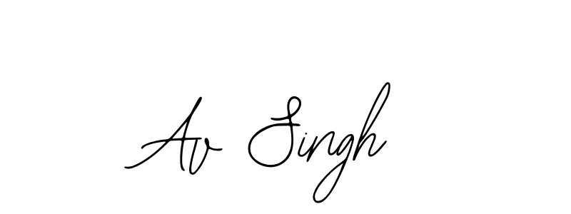 Make a beautiful signature design for name Av Singh. Use this online signature maker to create a handwritten signature for free. Av Singh signature style 12 images and pictures png