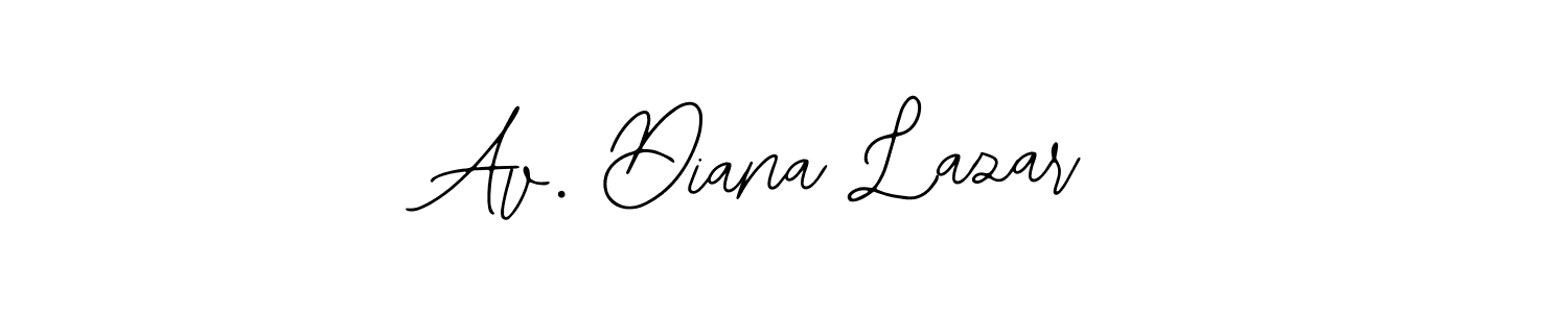 Bearetta-2O07w is a professional signature style that is perfect for those who want to add a touch of class to their signature. It is also a great choice for those who want to make their signature more unique. Get Av. Diana Lazar name to fancy signature for free. Av. Diana Lazar signature style 12 images and pictures png