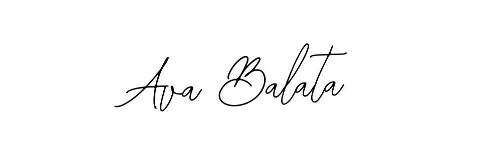 Ava Balata stylish signature style. Best Handwritten Sign (Bearetta-2O07w) for my name. Handwritten Signature Collection Ideas for my name Ava Balata. Ava Balata signature style 12 images and pictures png