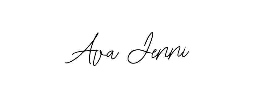 How to make Ava Jenni signature? Bearetta-2O07w is a professional autograph style. Create handwritten signature for Ava Jenni name. Ava Jenni signature style 12 images and pictures png