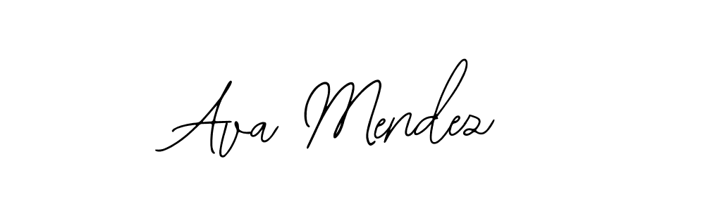 How to make Ava Mendez signature? Bearetta-2O07w is a professional autograph style. Create handwritten signature for Ava Mendez name. Ava Mendez signature style 12 images and pictures png