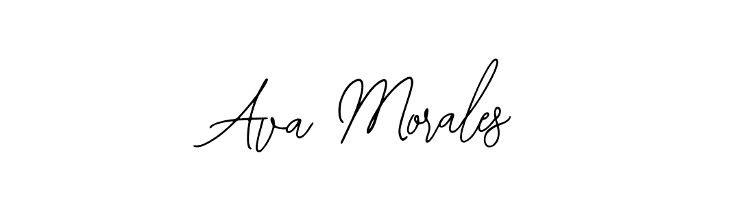 Make a beautiful signature design for name Ava Morales. Use this online signature maker to create a handwritten signature for free. Ava Morales signature style 12 images and pictures png