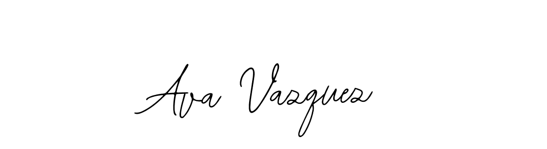 Also You can easily find your signature by using the search form. We will create Ava Vazquez name handwritten signature images for you free of cost using Bearetta-2O07w sign style. Ava Vazquez signature style 12 images and pictures png