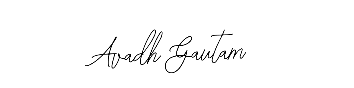 if you are searching for the best signature style for your name Avadh Gautam. so please give up your signature search. here we have designed multiple signature styles  using Bearetta-2O07w. Avadh Gautam signature style 12 images and pictures png