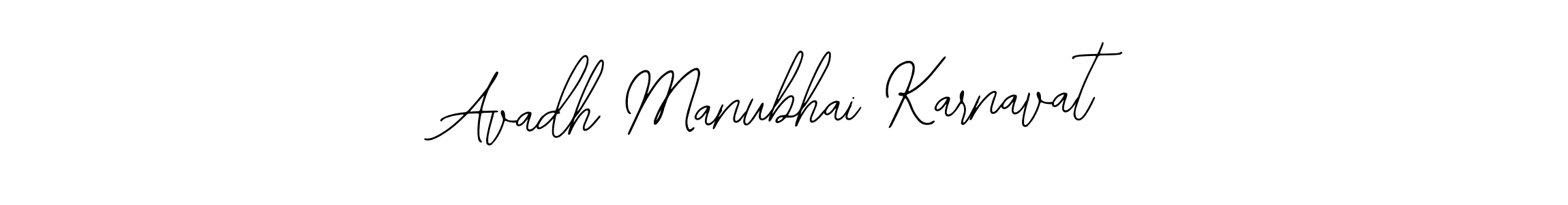 Also we have Avadh Manubhai Karnavat name is the best signature style. Create professional handwritten signature collection using Bearetta-2O07w autograph style. Avadh Manubhai Karnavat signature style 12 images and pictures png