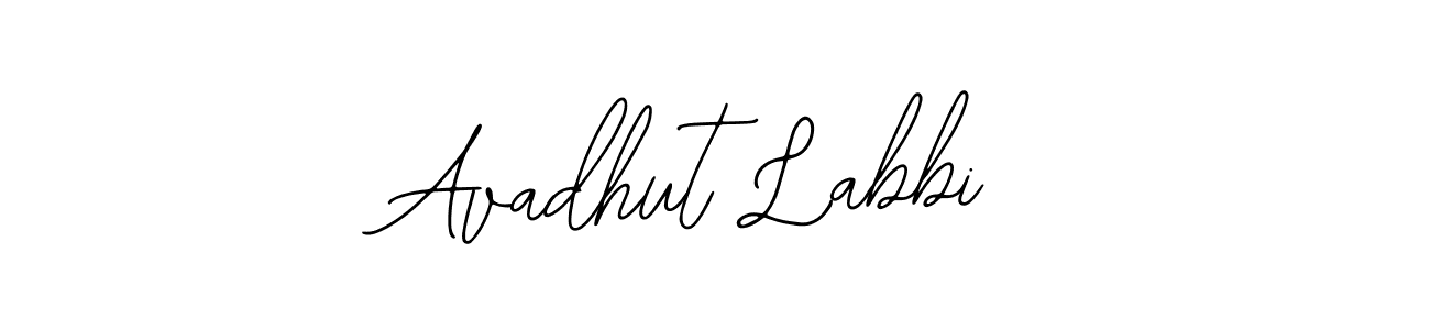 Use a signature maker to create a handwritten signature online. With this signature software, you can design (Bearetta-2O07w) your own signature for name Avadhut Labbi. Avadhut Labbi signature style 12 images and pictures png