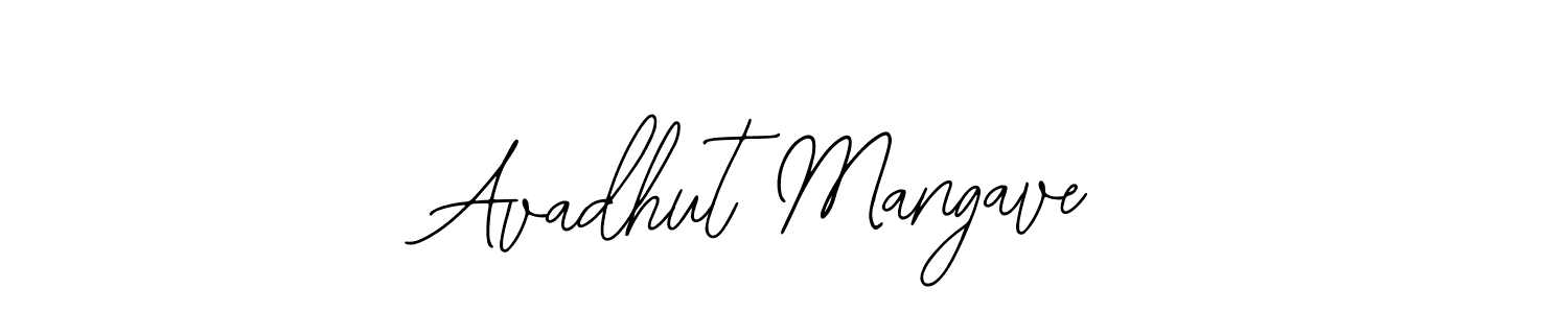 Best and Professional Signature Style for Avadhut Mangave. Bearetta-2O07w Best Signature Style Collection. Avadhut Mangave signature style 12 images and pictures png