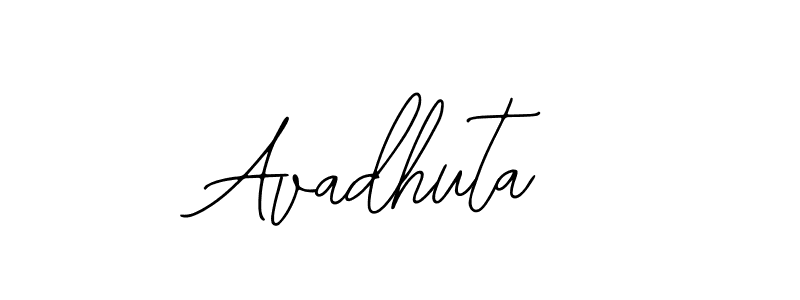 How to make Avadhuta name signature. Use Bearetta-2O07w style for creating short signs online. This is the latest handwritten sign. Avadhuta signature style 12 images and pictures png