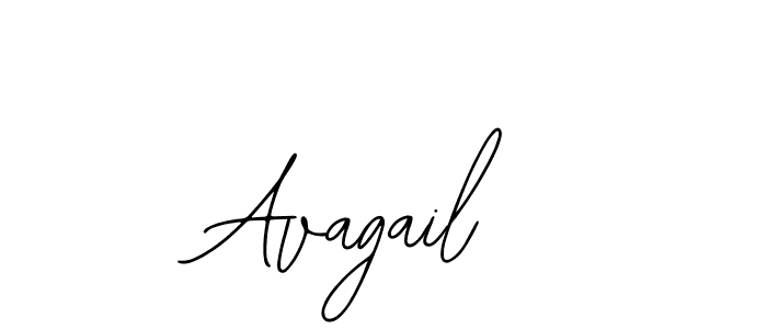 How to make Avagail name signature. Use Bearetta-2O07w style for creating short signs online. This is the latest handwritten sign. Avagail signature style 12 images and pictures png