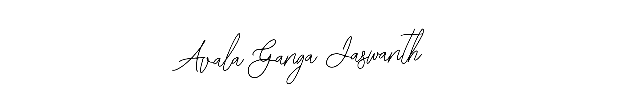 Make a beautiful signature design for name Avala Ganga Jaswanth. With this signature (Bearetta-2O07w) style, you can create a handwritten signature for free. Avala Ganga Jaswanth signature style 12 images and pictures png
