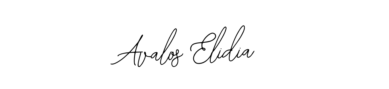 Use a signature maker to create a handwritten signature online. With this signature software, you can design (Bearetta-2O07w) your own signature for name Avalos Elidia. Avalos Elidia signature style 12 images and pictures png