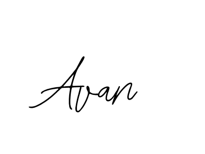 Make a beautiful signature design for name Avan. With this signature (Bearetta-2O07w) style, you can create a handwritten signature for free. Avan signature style 12 images and pictures png