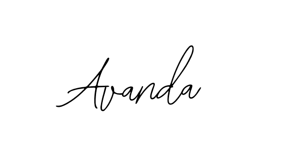 Make a beautiful signature design for name Avanda. With this signature (Bearetta-2O07w) style, you can create a handwritten signature for free. Avanda signature style 12 images and pictures png