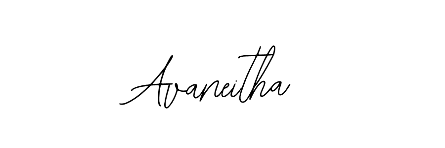 Also You can easily find your signature by using the search form. We will create Avaneitha name handwritten signature images for you free of cost using Bearetta-2O07w sign style. Avaneitha signature style 12 images and pictures png