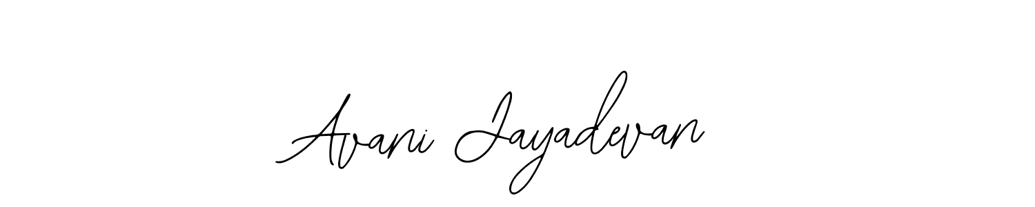 Make a beautiful signature design for name Avani Jayadevan. With this signature (Bearetta-2O07w) style, you can create a handwritten signature for free. Avani Jayadevan signature style 12 images and pictures png