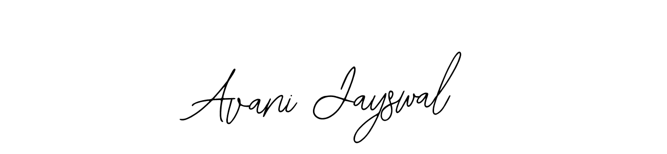 if you are searching for the best signature style for your name Avani Jayswal. so please give up your signature search. here we have designed multiple signature styles  using Bearetta-2O07w. Avani Jayswal signature style 12 images and pictures png