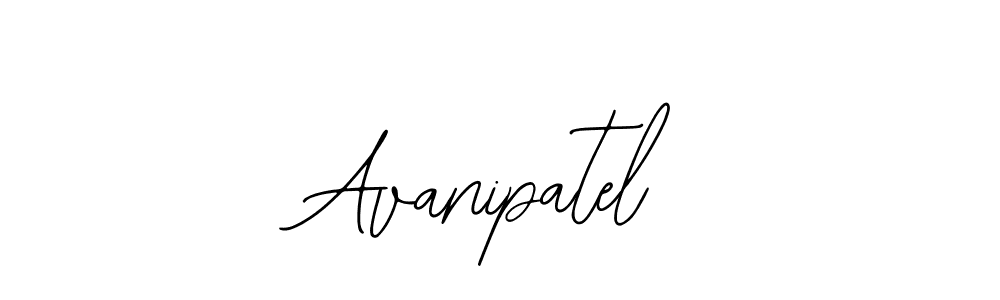 The best way (Bearetta-2O07w) to make a short signature is to pick only two or three words in your name. The name Avanipatel include a total of six letters. For converting this name. Avanipatel signature style 12 images and pictures png