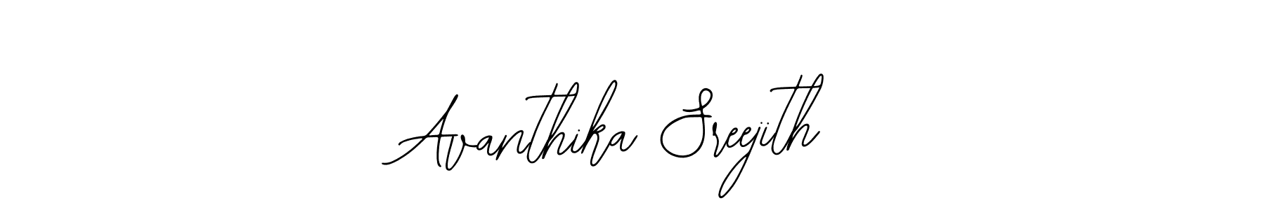 Avanthika Sreejith stylish signature style. Best Handwritten Sign (Bearetta-2O07w) for my name. Handwritten Signature Collection Ideas for my name Avanthika Sreejith. Avanthika Sreejith signature style 12 images and pictures png