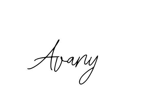 How to make Avany signature? Bearetta-2O07w is a professional autograph style. Create handwritten signature for Avany name. Avany signature style 12 images and pictures png