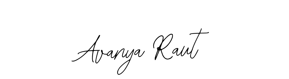 How to make Avanya Raut name signature. Use Bearetta-2O07w style for creating short signs online. This is the latest handwritten sign. Avanya Raut signature style 12 images and pictures png