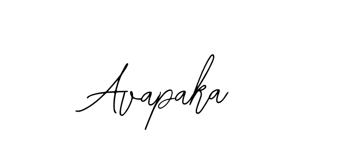 Make a beautiful signature design for name Avapaka. Use this online signature maker to create a handwritten signature for free. Avapaka signature style 12 images and pictures png