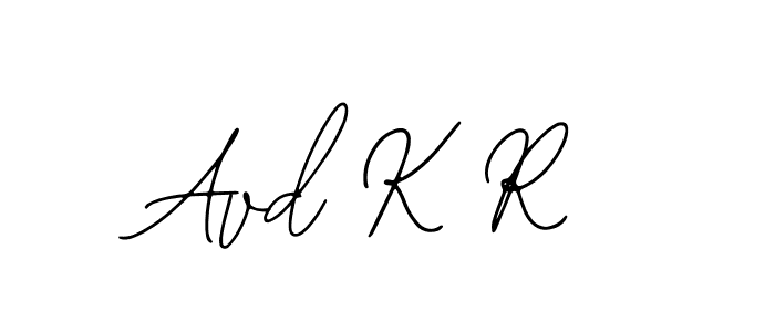 Similarly Bearetta-2O07w is the best handwritten signature design. Signature creator online .You can use it as an online autograph creator for name Avd K R. Avd K R signature style 12 images and pictures png