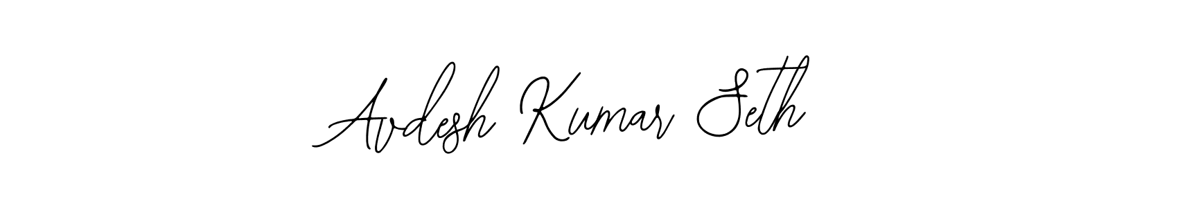 How to Draw Avdesh Kumar Seth signature style? Bearetta-2O07w is a latest design signature styles for name Avdesh Kumar Seth. Avdesh Kumar Seth signature style 12 images and pictures png