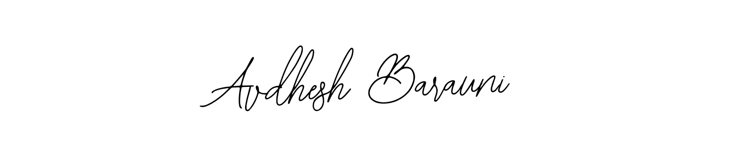 It looks lik you need a new signature style for name Avdhesh Barauni. Design unique handwritten (Bearetta-2O07w) signature with our free signature maker in just a few clicks. Avdhesh Barauni signature style 12 images and pictures png